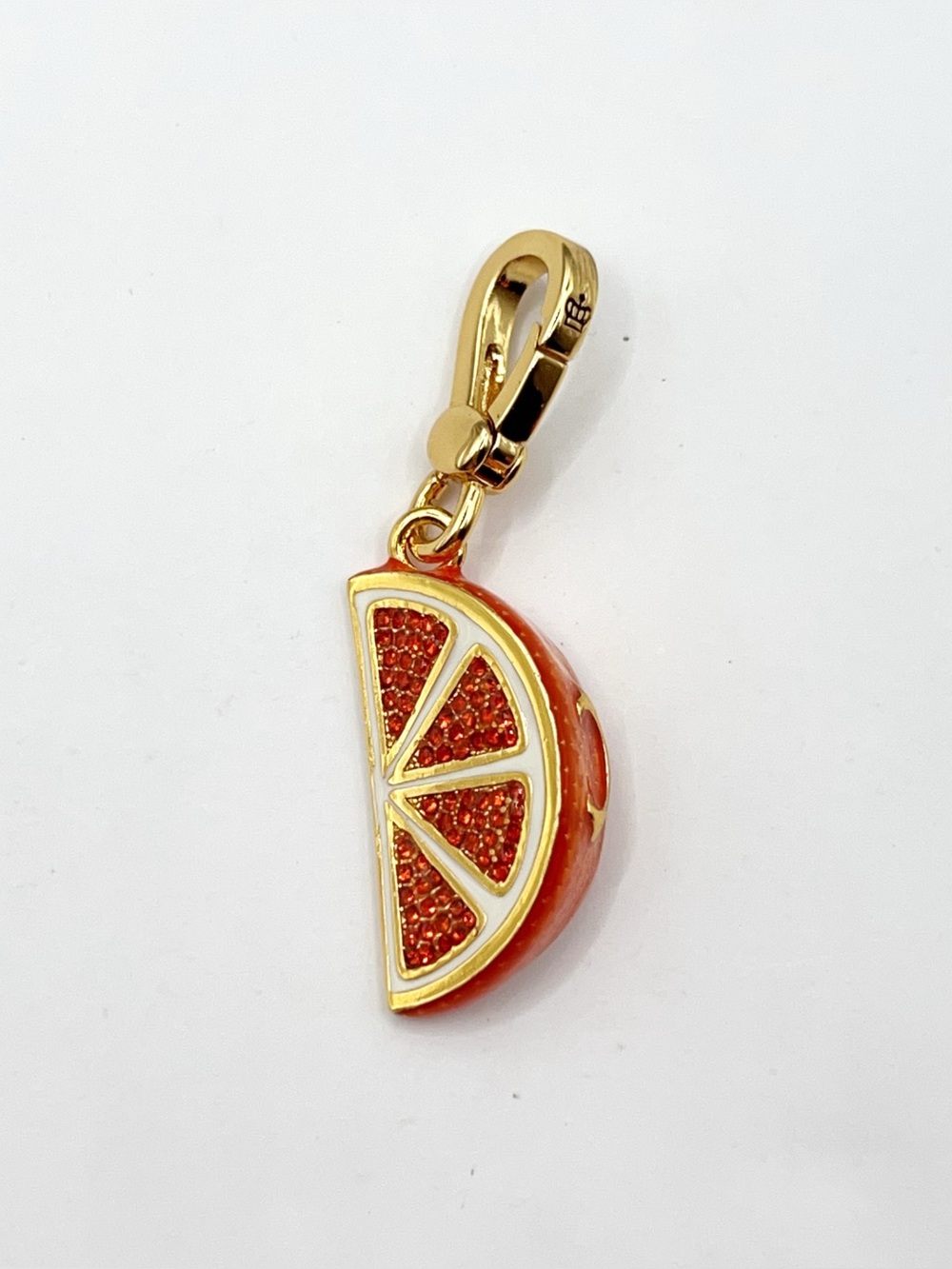 Juicy Couture orange slice charm